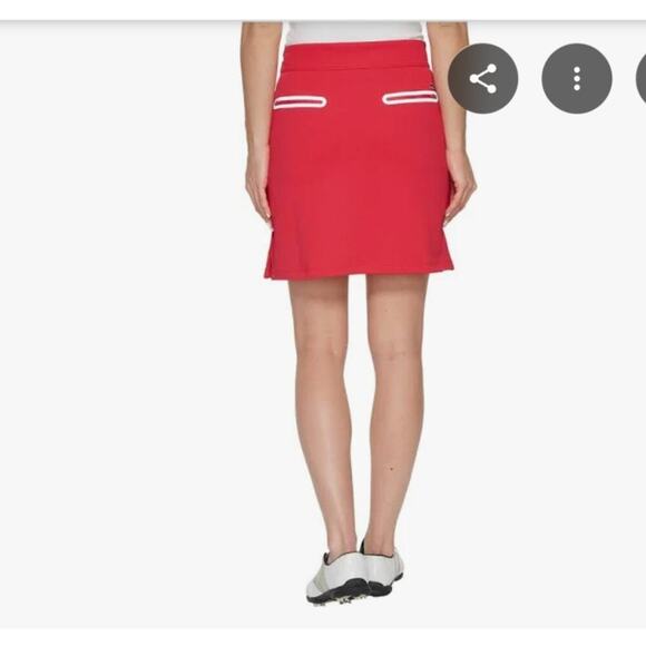 Vineyard Vines Pink 17" Side-Zip Golf Skort - Size XL - Picture 4 of 16